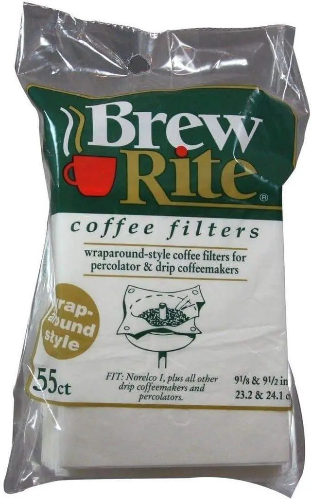Main image of Brew Rite Wrap Around Percolator Coffee Filters 55 Count