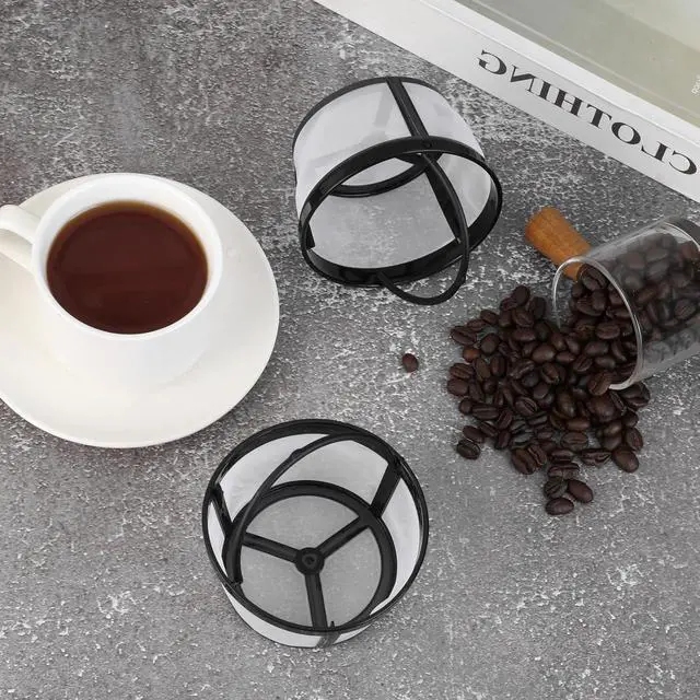 Alt view image 7 of 7 - 4-5 Cup Coffee Filters, 2Pcs, Nylon Mesh