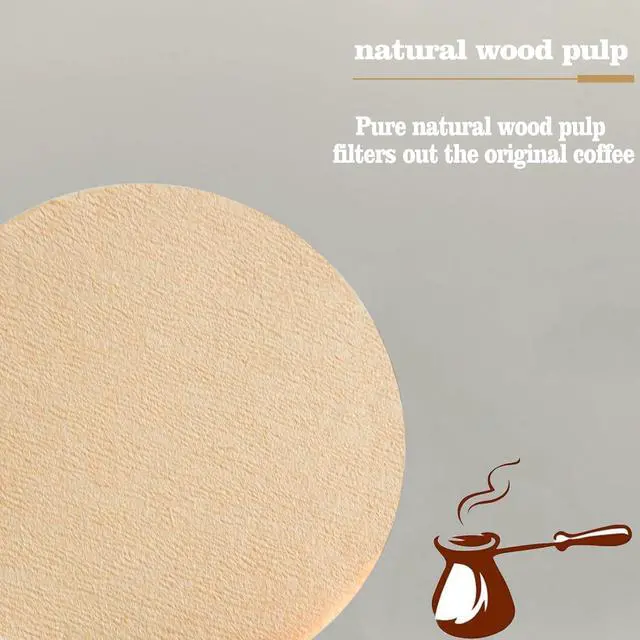 Alt view image 5 of 7 - 800 Count Espresso Coffee Filters, 58 mm Unbleached Round Coffee Paper Filter for Espresso Machine, Disposable Coffee Filter Compatible with Espresso Coffee Maker