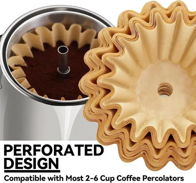 Alt view image 5 of 7 - Percolator Coffee Filters for Farberware Coffee Percolator FCP240 Yosemite