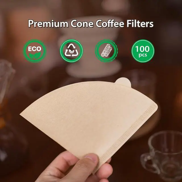 Alt view image 4 of 7 - PakTalk Coffee Filters V60 Coffee Filter