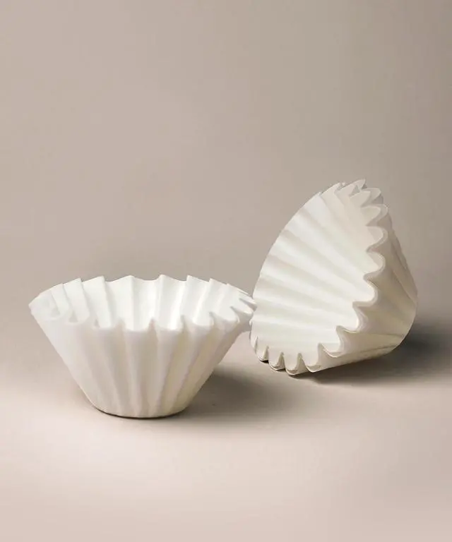 Main image of LSL Premium 50 Paper Basket Coffee Filters 2-4 Cup for Coffee Makers, Pour Over Coffee Filter