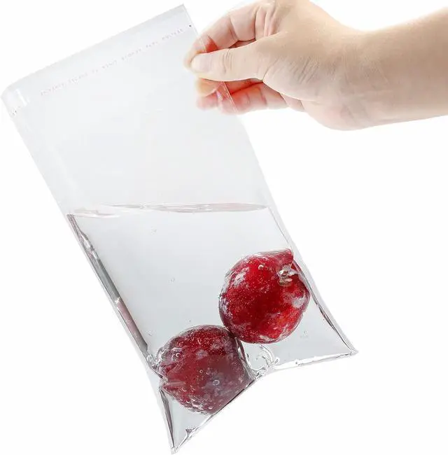 Alt view image 5 of 7 - 200 Pcs 2" x 4" Thick 1.6 Mil Small Clear Self Sealing Resealable Cellophane Poly Bags Heavy-duty Adhesive Cello Plastic Bags Packaging Jewelry Earrings Beads Gift OPP Bag