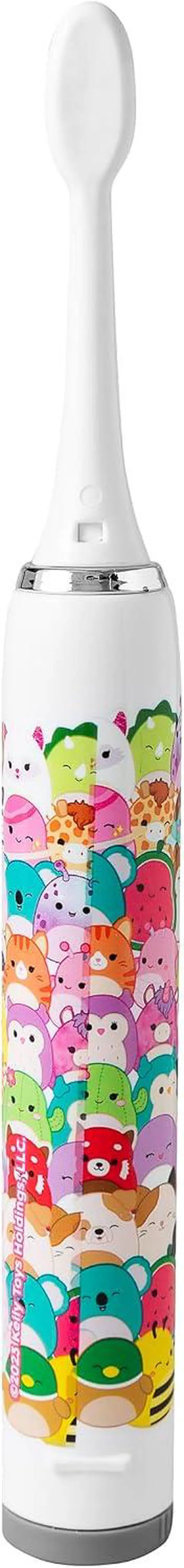 Alt view image 3 of 4 - Brush Buddies Squishmallows Sonic Toothbrush, Ultra Soft Bristles, Electric Toothbrush for Adults, Gentle Sonic Cleaning with Cute Character Design, Ideal for Daily Oral Care Routine