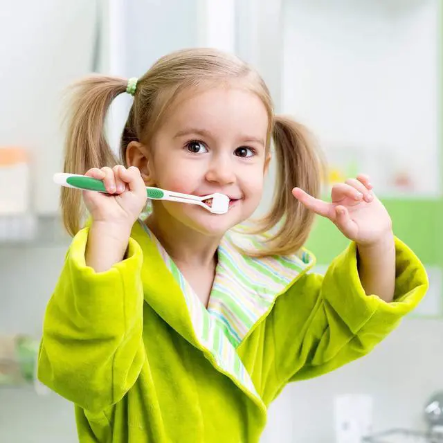 Alt view image 3 of 6 - Boao 2 Pieces Autism Toothbrush Three Bristle Travel Toothbrush for Complete Teeth, Great Angle Bristles Clean Each Tooth, Soft and Gentle(Green, Blue)