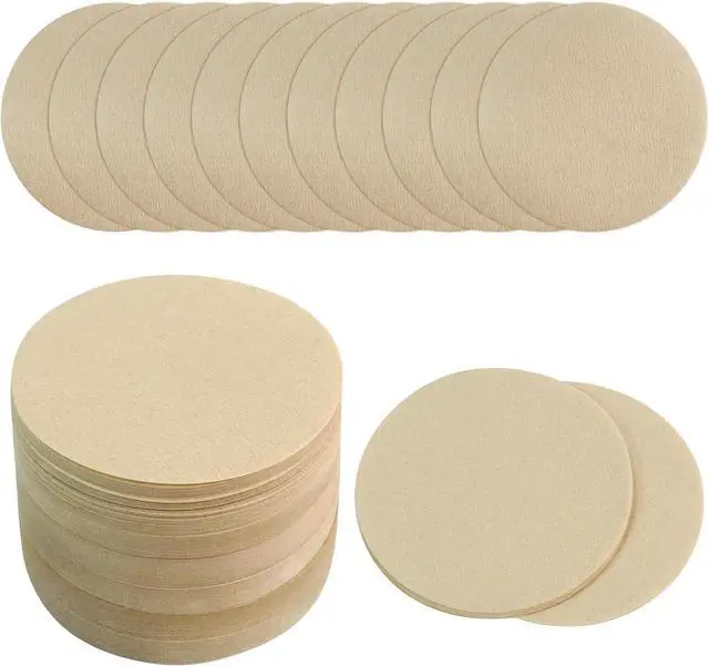 Alt view image 2 of 7 - 400 Pack Of Natural, Unbleached Disposable Coffee Filter Discs