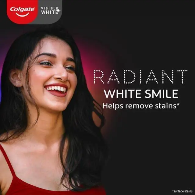Alt view image 6 of 7 - Colgate Visible White O2 Manual Toothbrush for Adults- 2 Pcs, Helps Prevent Bad Breath, Cavities, Enamel & Gum Problems.