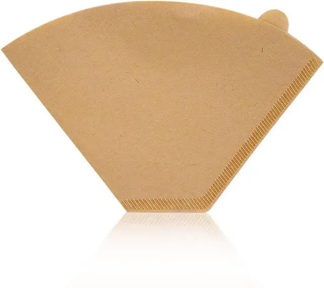 Main image of Coffee Filters #4, Coffee Filters 4 Cone Paper, Unbleached, Brown, 8-12 Cup, Number 4 Coffee Filter, 100 Count