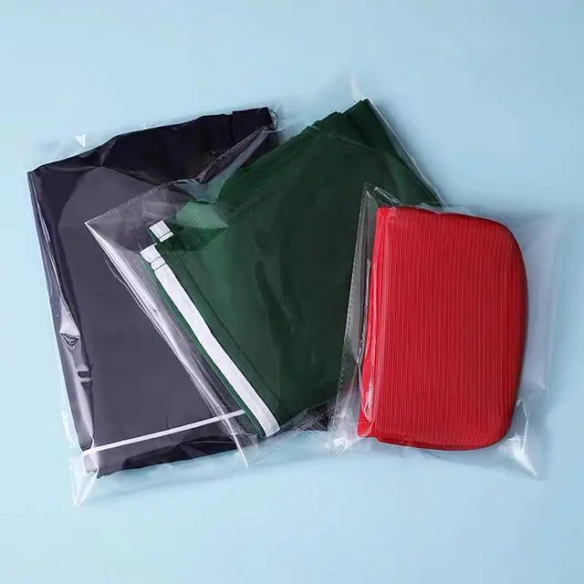 Alt view image 6 of 7 - Yotelab Clear Self Sealing Cellophane Bags for Shirts, 9x12 Inch, 50 Pcs