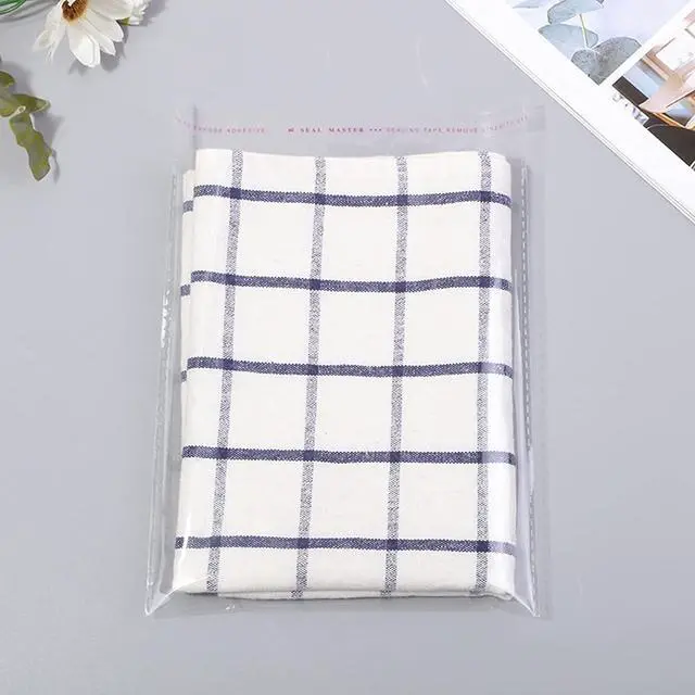 Alt view image 7 of 7 - Yotelab Clear Self Sealing Cellophane Bags for Shirts, 9x12 Inch, 50 Pcs