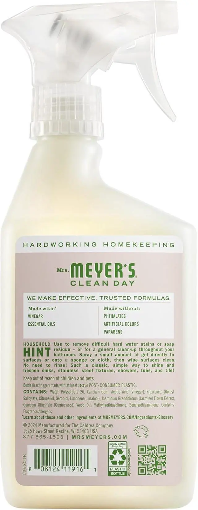 Alt view image 2 of 7 - MRS. MEYER'S CLEAN DAY Vinegar Gel Cleaning Spray, Apple Blossom, 16 fl oz