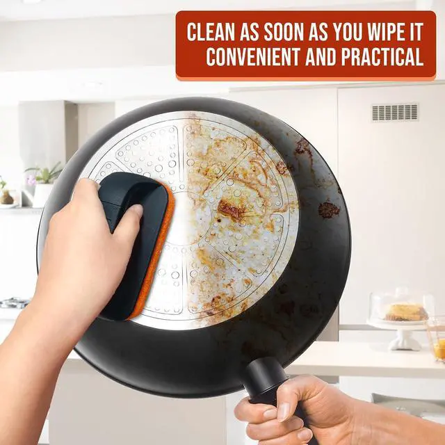 Alt view image 2 of 7 - Griddle Cleaning Kit for Blackstone, Non-Scratch Scouring Pads for Kitchen