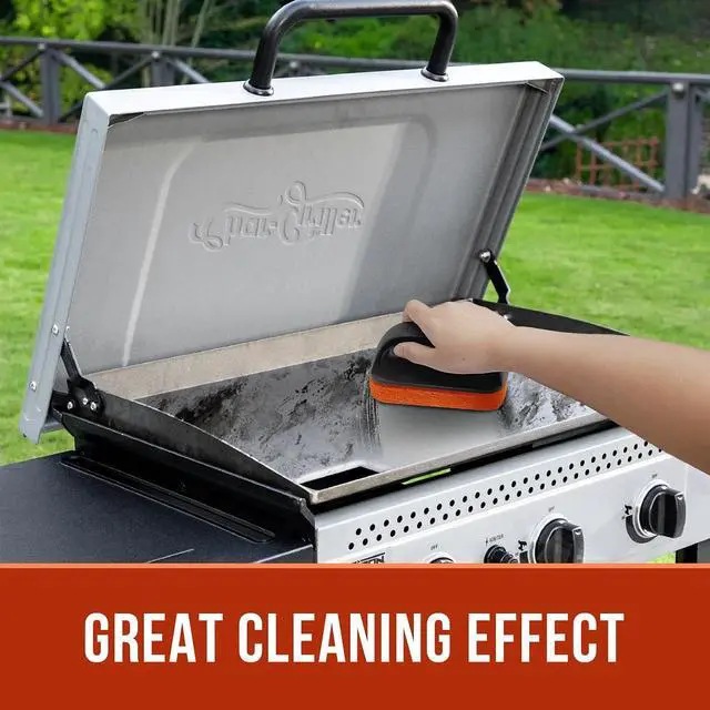 Alt view image 3 of 7 - Griddle Cleaning Kit for Blackstone, Non-Scratch Scouring Pads for Kitchen