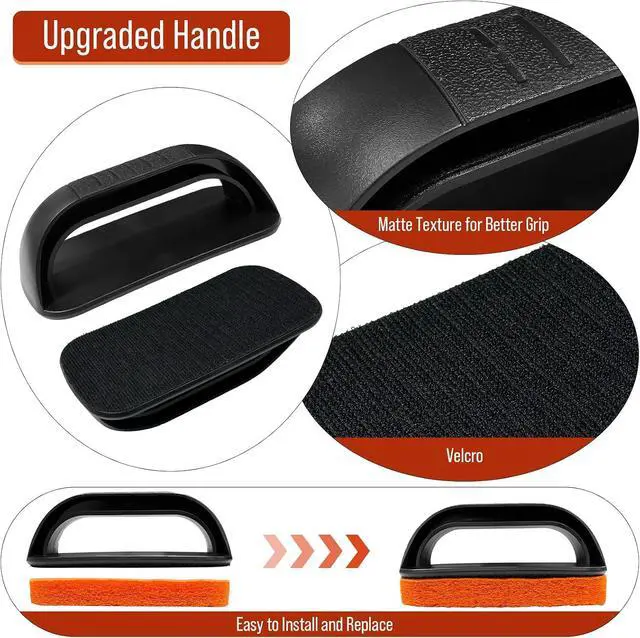 Alt view image 7 of 7 - Griddle Cleaning Kit for Blackstone, Non-Scratch Scouring Pads for Kitchen