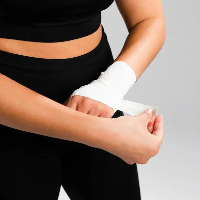 Alt view image 5 of 6 - PATIKIL 1" x 177" Self Adhesive Bandage Wrap, 6 Pcs Elastic Self Breathable Self Adherent Wrap Tape for Stretch Athletic Sports Wrist Ankle Outdoor Tape, Dark Green