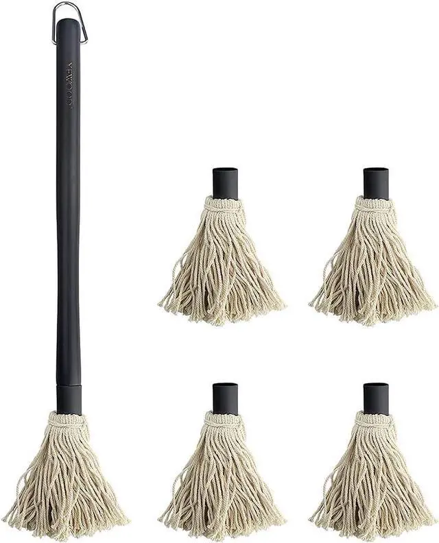 Main image of YFWOOD 18 Inch Grill Basting Brush BBQ Mop Sauce Brush Wooden Long Handle