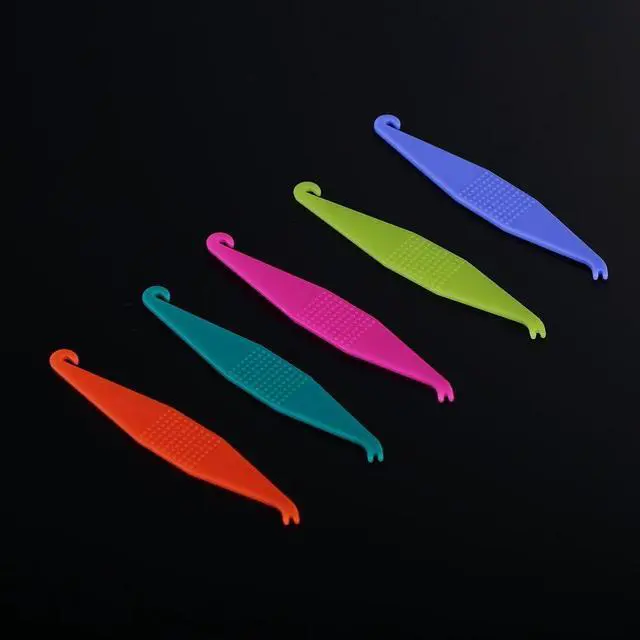 Alt view image 5 of 6 - RZJZGZ Dental Elastic Rubber Bands Placers for Braces Disposable Plastic Orthodontic Elastic Placers Multi-color (15PCS)