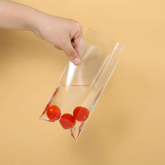 Alt view image 6 of 7 - Thick Self Sealing Clear Cellophane Bags Self Adhesive 5x7 Inches Cookie Bags Resealable Cello bags for Packaging Cookies Party Favor 100PCS-3.2Mil