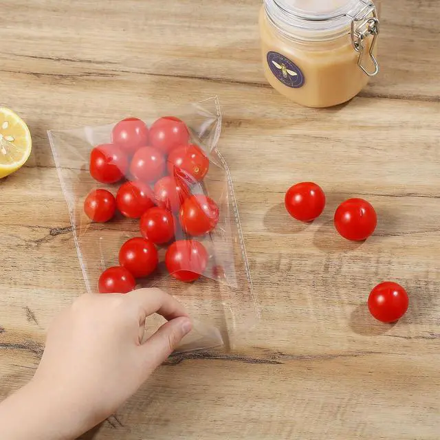 Alt view image 7 of 7 - Thick Self Sealing Clear Cellophane Bags Self Adhesive 5x7 Inches Cookie Bags Resealable Cello bags for Packaging Cookies Party Favor 100PCS-3.2Mil