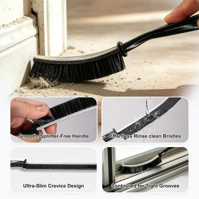 Alt view image 4 of 7 - Drain Brush, Refrigerator Coil Cleaning Brush, Dryer Vent Cleaner Brush