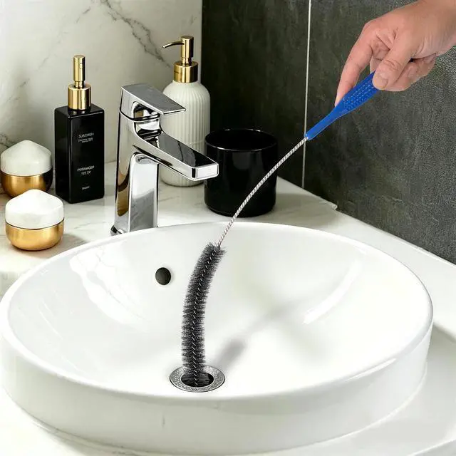 Alt view image 5 of 7 - Drain Brush, Refrigerator Coil Cleaning Brush, Dryer Vent Cleaner Brush