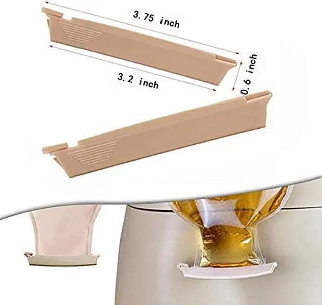 Alt view image 2 of 2 - Medicals Drainable Pouch Clamp Colostomy Bag Clip 2Pcs