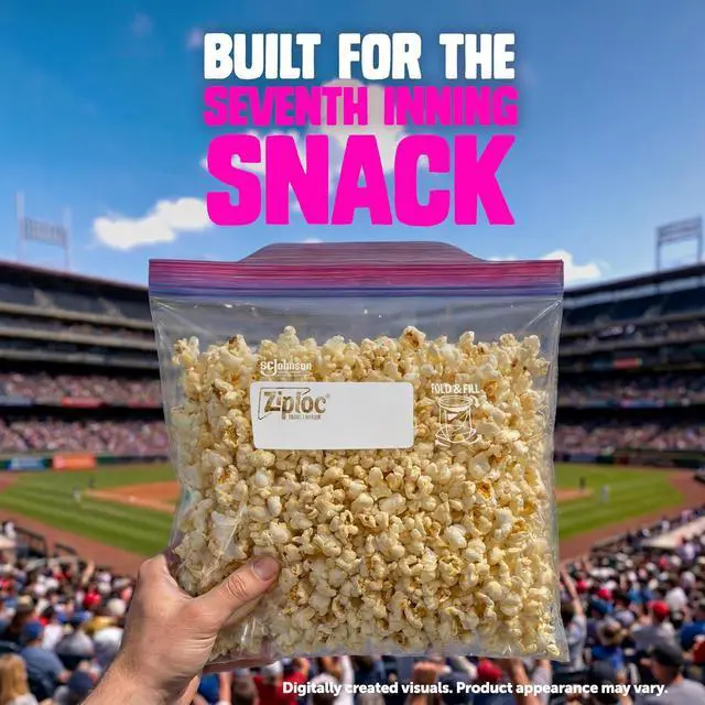 Alt view image 3 of 6 - Ziploc Stadium Bags, Gallon, Easy Open Tabs, 22 Count