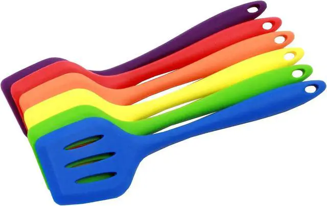 Alt view image 4 of 7 - Chef Craft Premium Silicone Spatula/Turner, 11.75 inch, Green