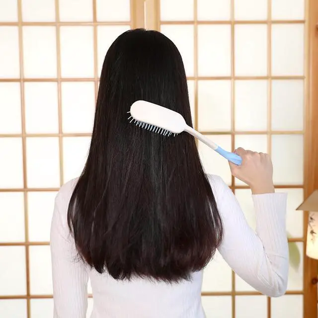 Alt view image 6 of 7 - Fanwer 14" Long Reach Hairbrushes,Long Handle Brush