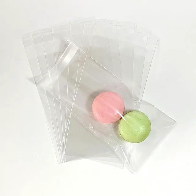 Main image of 200 Pack Clear Cellophane Bags for Favors, 3x5 Inches Self Sealing Cellophane Bags, Candy, Treat, Cookie Bags for Gift Giving