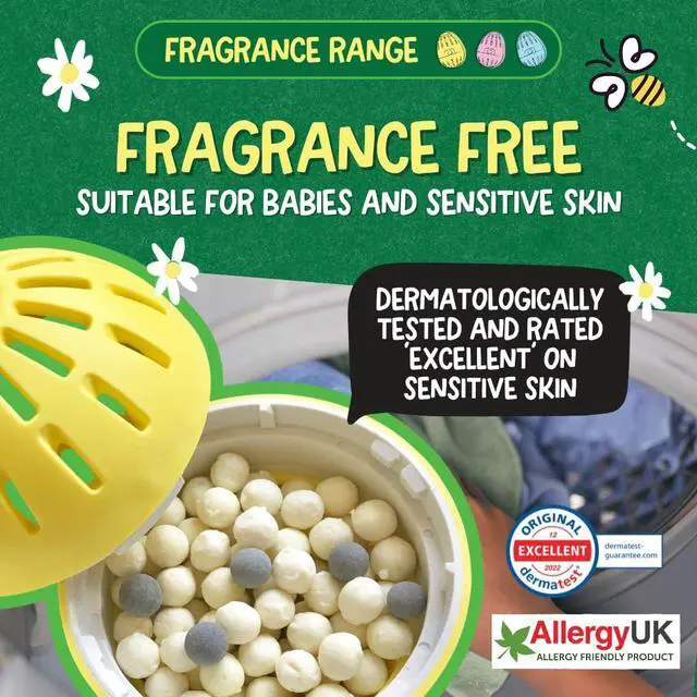Alt view image 6 of 6 - ecoegg Laundry Egg Refill Fragrance Free, 50 Loads