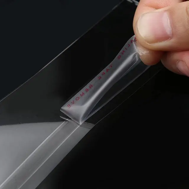 Alt view image 6 of 7 - 200 Pcs 1.5" x 1.5" Thick Small Clear Resealable Cello Seal Cellophane Bags Self Adhesive Packing Jewelry Bead Necklace Ring Poly Cellophane Bag