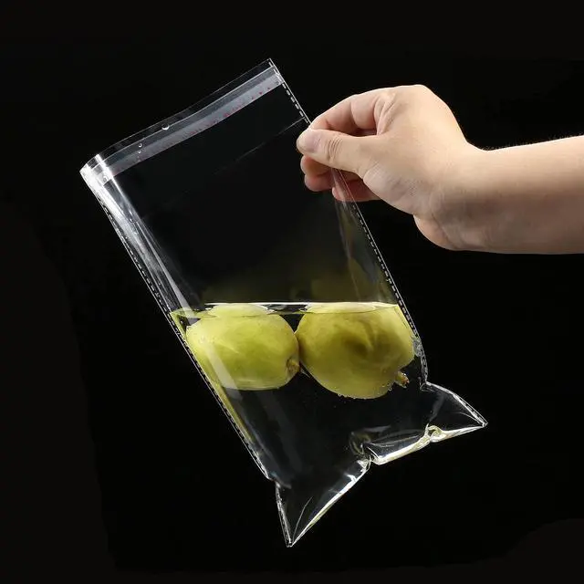 Alt view image 5 of 7 - 200 Pcs 1.5" x 1.5" Thick Small Clear Resealable Cello Seal Cellophane Bags Self Adhesive Packing Jewelry Bead Necklace Ring Poly Cellophane Bag