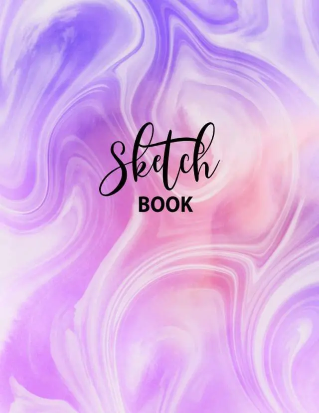 Main image of Sketch book: Sketchbook for Drawing, Painting Writing Sketching and Doodling. 110 White Blank Paper (large Size 8.5 × 11 Pages). Ideal for Kids Teens & Adults