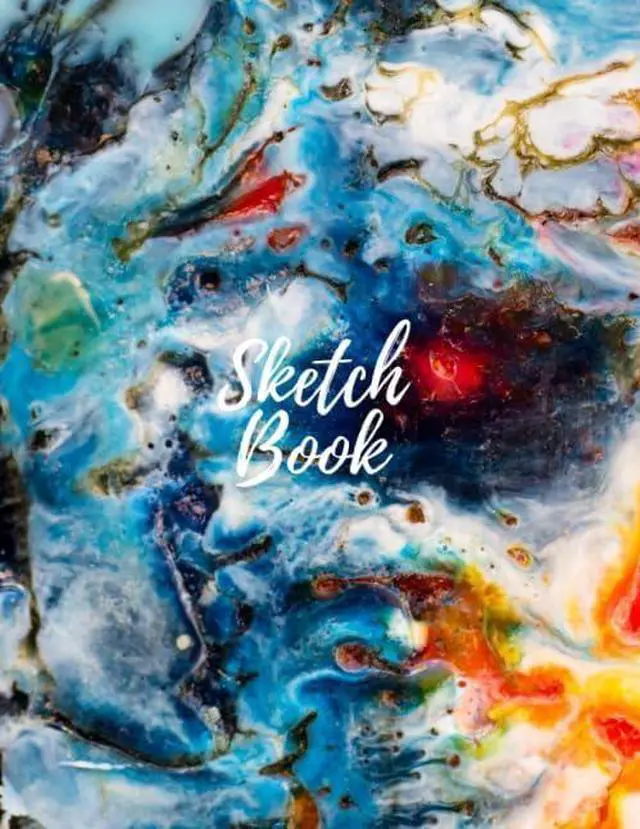 Main image of Sketch Book: Sketchbook For Artist Drawing Blank Paper Pad 8.5" x 11" - Notebook 110 Pages Blank Paper Book For Sketching Painting Doodling Books ... Large Unlined Journal Soft Cover Notebooks
