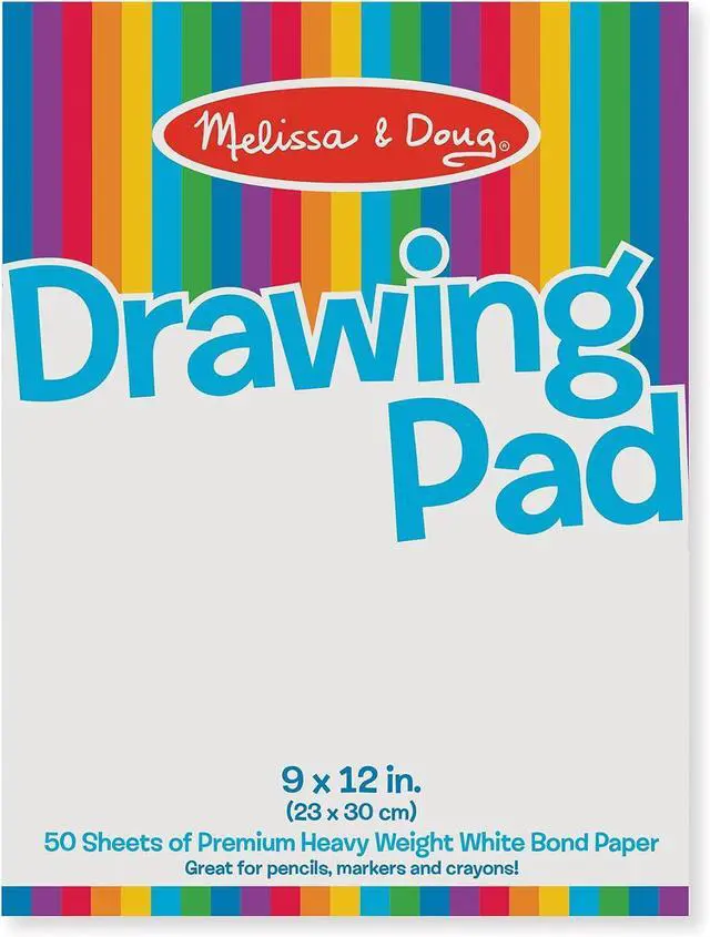 Main image of Drawing Pad (9 x 12 inches) with 50 Sheets of White Bond Paper