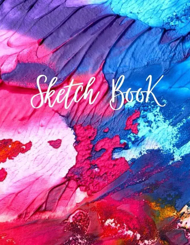 Main image of Sketch Book: large notebook for drawing, doodling or sketching 110 Pages, 8.5" x 11". (Blank Paper Drawing and Write Journal )