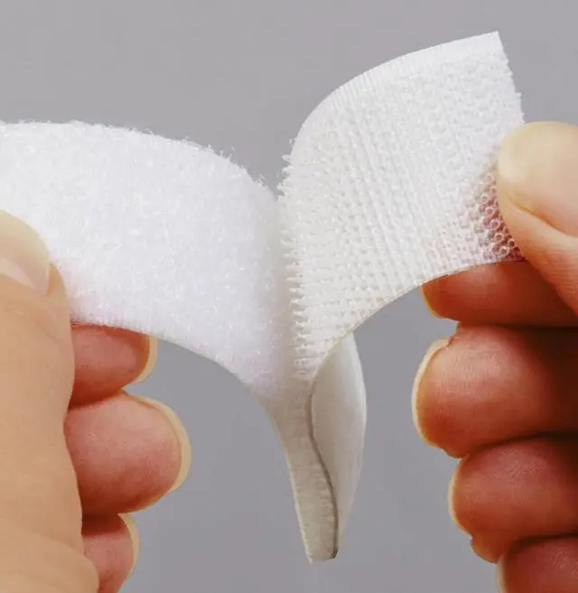 Alt view image 3 of 7 - Multi-Purpose Hook and Loop Fasteners, 5/8 in x 5/8 in, Circles, 16 Sets, White, for Indoor Use, Holds up to 3 lbs/1 lb per 1 in.