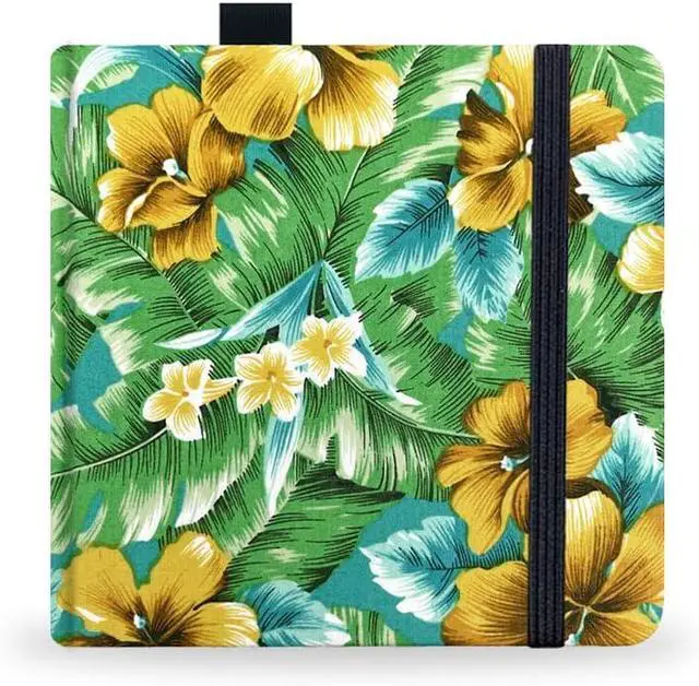 Main image of 5x5 Watercolor Sketchbook,Mixed Media Pad,Travel Portable Drawing Journal | 140LB/300gsm 20Sheets/40Pages Watercolor Paper,Cold Press,Cloth Fabric Hardcover,Sewing Binding,Lay-Flat.Plantain