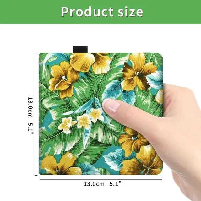 Alt view image 2 of 7 - 5x5 Watercolor Sketchbook,Mixed Media Pad,Travel Portable Drawing Journal | 140LB/300gsm 20Sheets/40Pages Watercolor Paper,Cold Press,Cloth Fabric Hardcover,Sewing Binding,Lay-Flat.Plantain