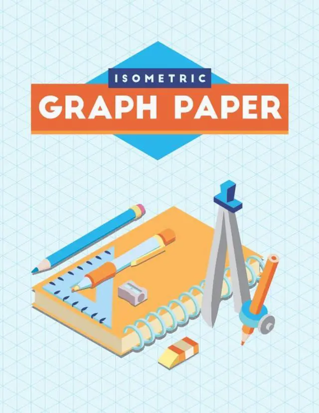 Main image of Isometric Graph Paper: Simple Isometric Graph Paper Notebook, Isometric Paper, Drawing Pad ( 109 Pages, 8.5 x 11)