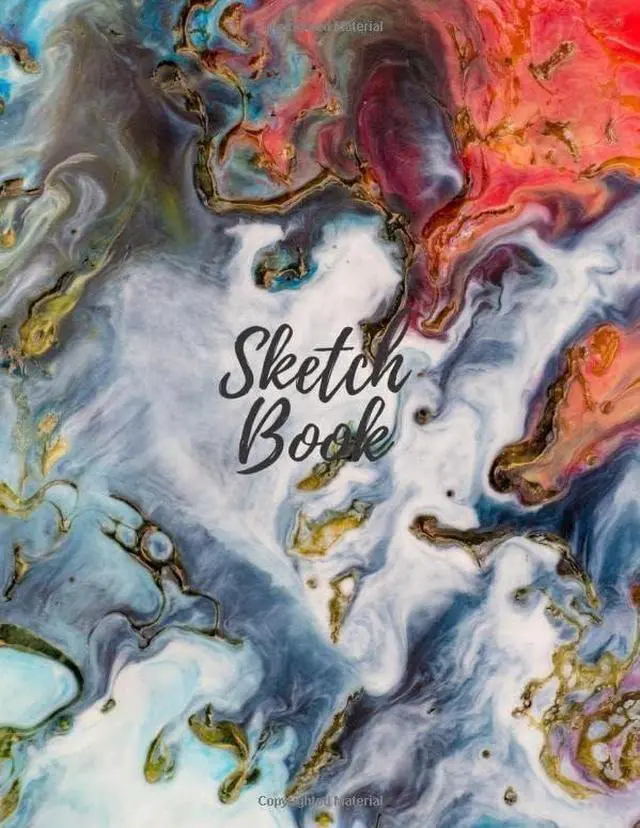 Main image of Sketch Book: Sketchbook For Artist Drawing Blank Paper Pad 8.5" x 11" - Notebook 110 Pages Blank Paper Book For Sketching Painting Doodling Books ... Large Unlined Journal Soft Cover Notebooks