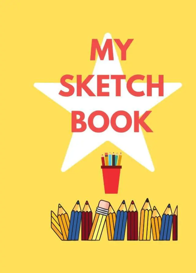 Main image of Sketch Book for Kids. Notebook for Drawing, Writing, Painting, Sketching or Doodling, 100 Pages, 8.5x11. Drawing sketch pad for children of all ages. Reasonable price.