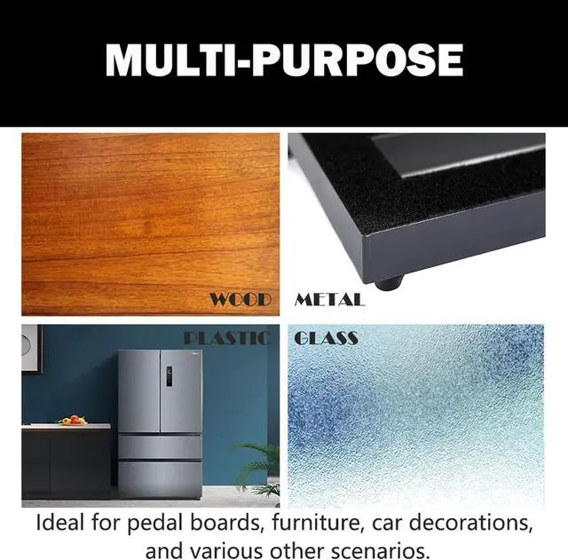 Alt view image 4 of 7 - 2In x 10Ft Pedalboard Tape, Heavy Duty Tape, for Furniture, Couch Cushions, Guitar Pedal Board