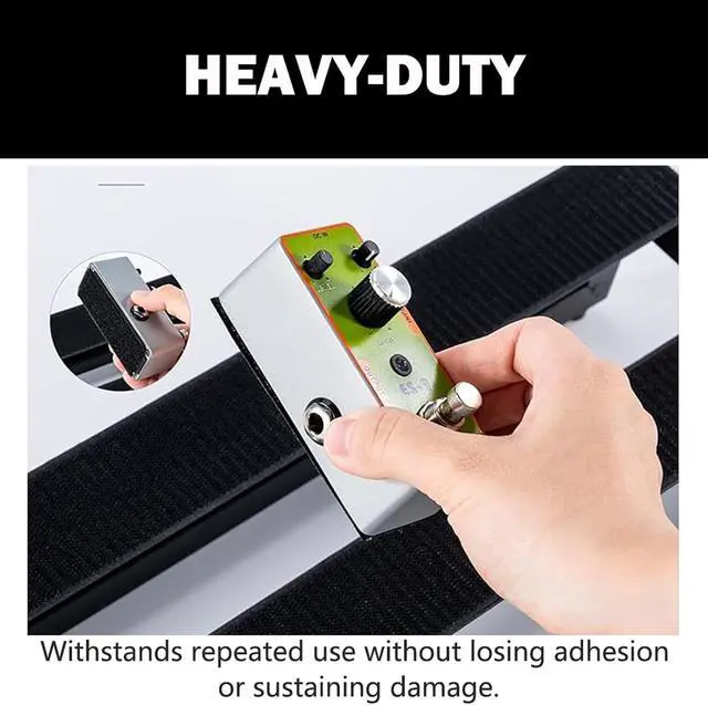 Alt view image 5 of 7 - 2In x 10Ft Pedalboard Tape, Heavy Duty Tape, for Furniture, Couch Cushions, Guitar Pedal Board