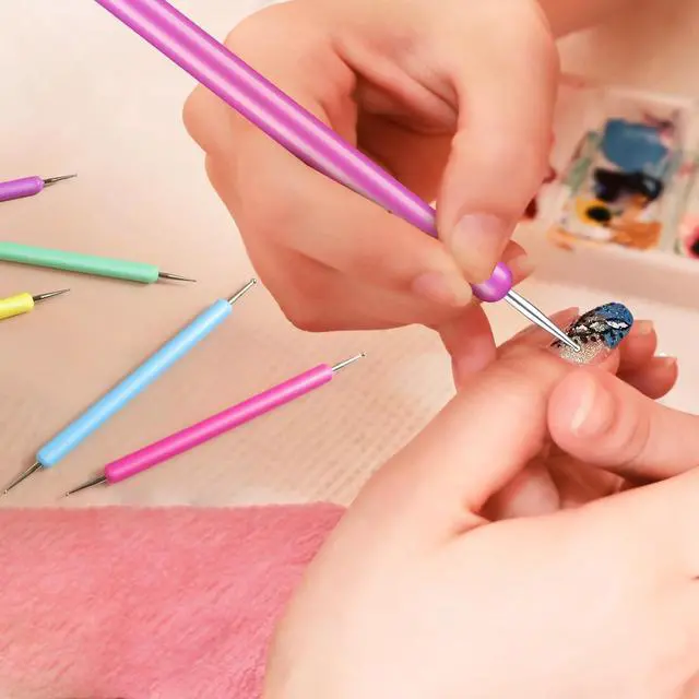 Alt view image 4 of 6 - 5 Pcs Pattern Tracing Stylus Dotting Tools Set | Ball Embossing Stylus, For Transfer Paper, Dot Drawing, Rock Painting