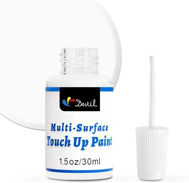 Main image of White Touch Up Paint - Multi Surface Touch Up Paint Pen, Scratch Repair for Wall, Door, Cabinets, Metal, Appliance, Wood, Furniture, 1.5 Fl Oz (Semi Gloss, White)