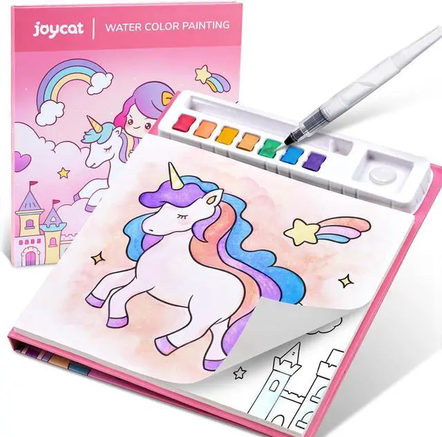 Main image of Paint with Water Coloring Books for Toddlers (Magical Pony) | Watercolor Painting Set for Kids Ages 3-5 & 4-8, Arts & Crafts Drawing Activity Travel Toy, Birthday Gifts for Boys & Girls