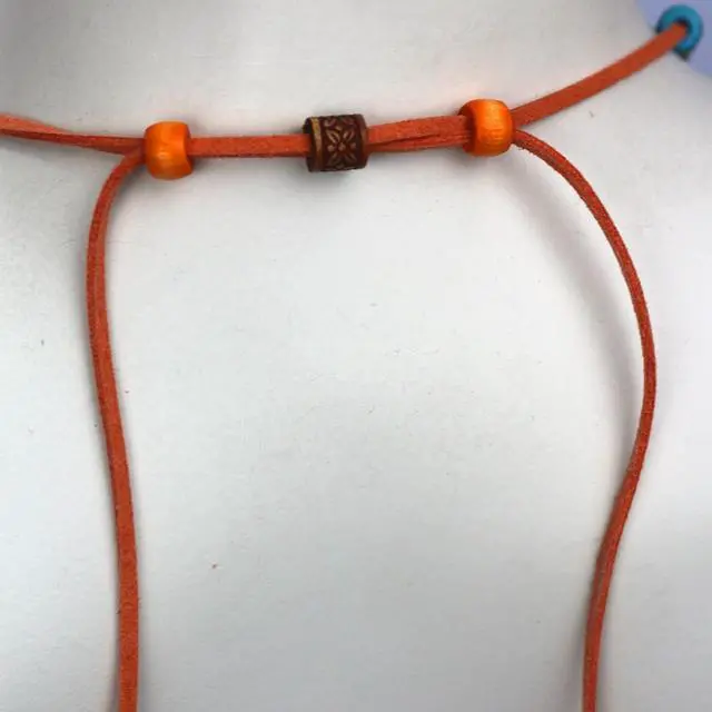 Alt view image 6 of 7 - Leather Cord String Thin Leather Cords for Jewelry Making Leathers Strings for Crafting Rope Cords Laces for Crafts Shoe Lace Jewelry Necklace Bracelet Beading 10.93 Yards