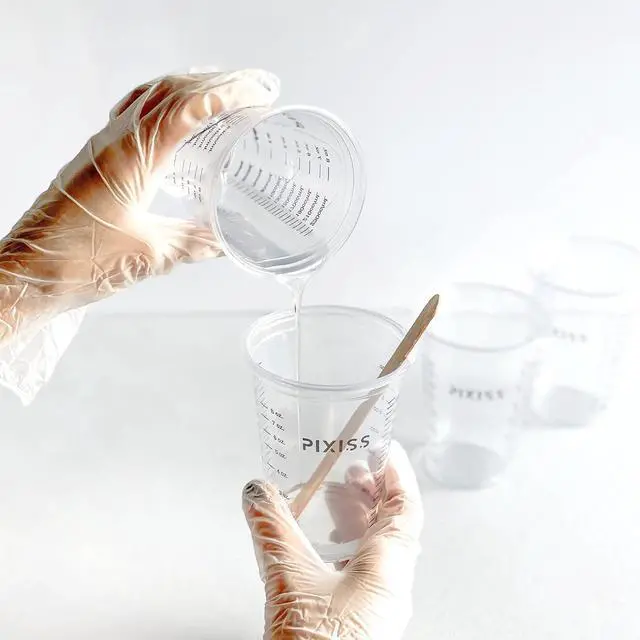 Alt view image 6 of 7 - Disposable Epoxy Resin Mixing Cups with Measurements (20-Pack) Mixing Cups for Epoxy Resin, Epoxy Mixing Containers, Epoxy Cups For Epoxy Measuring Cups - 20 Resin Mixing Sticks